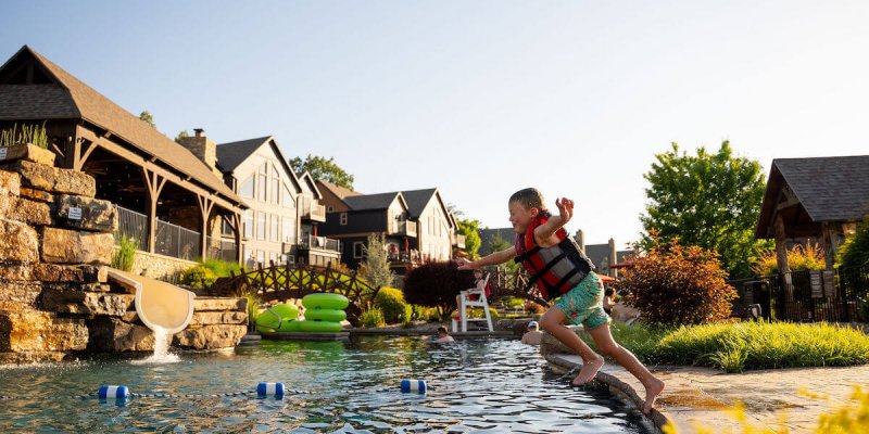 WaterMill Pool Jumping