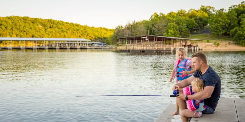 Fishing on Dock